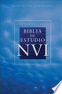 libro Biblia De Estudio / Study Bible